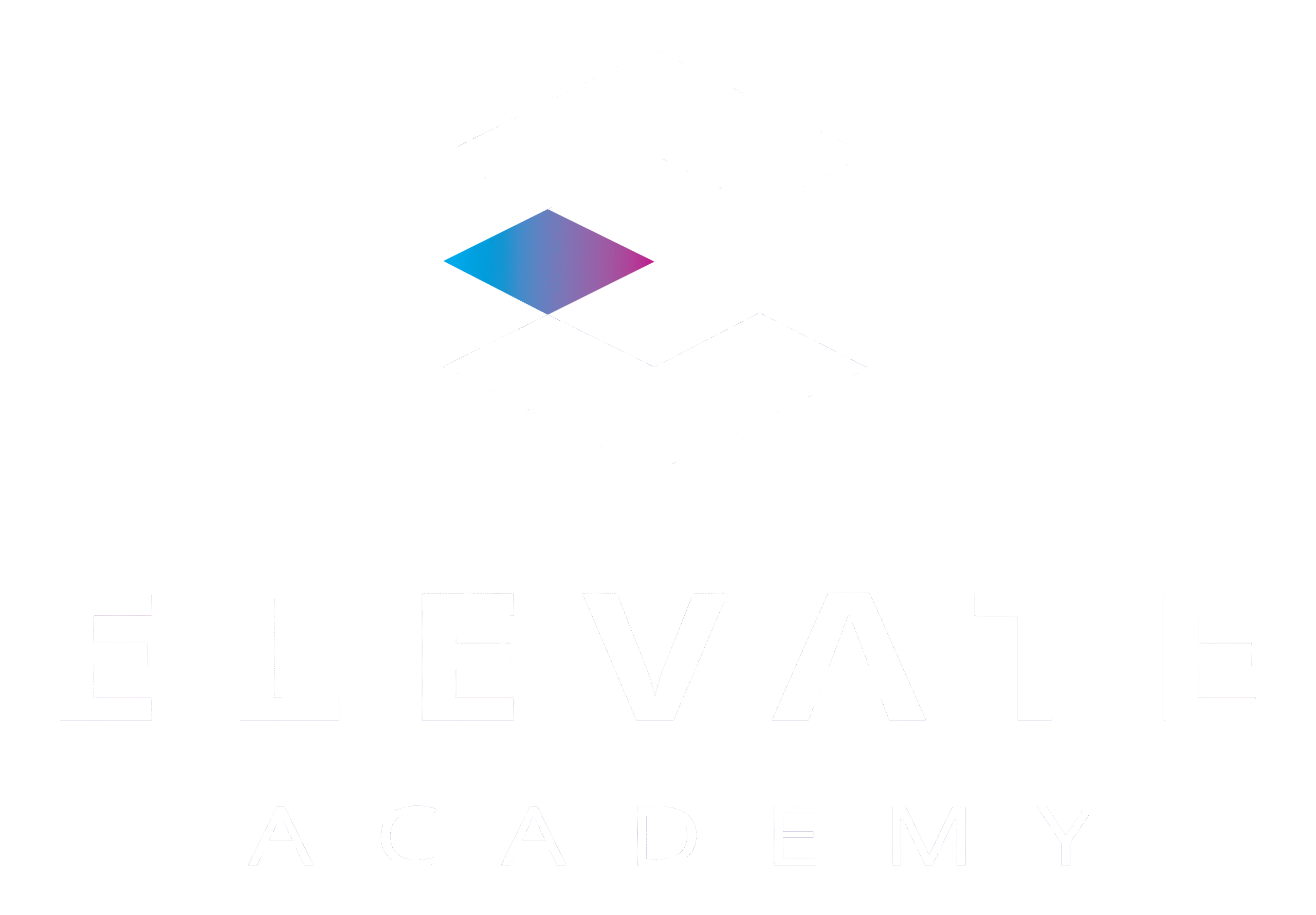 Elevate Academy logo Reversed High Res